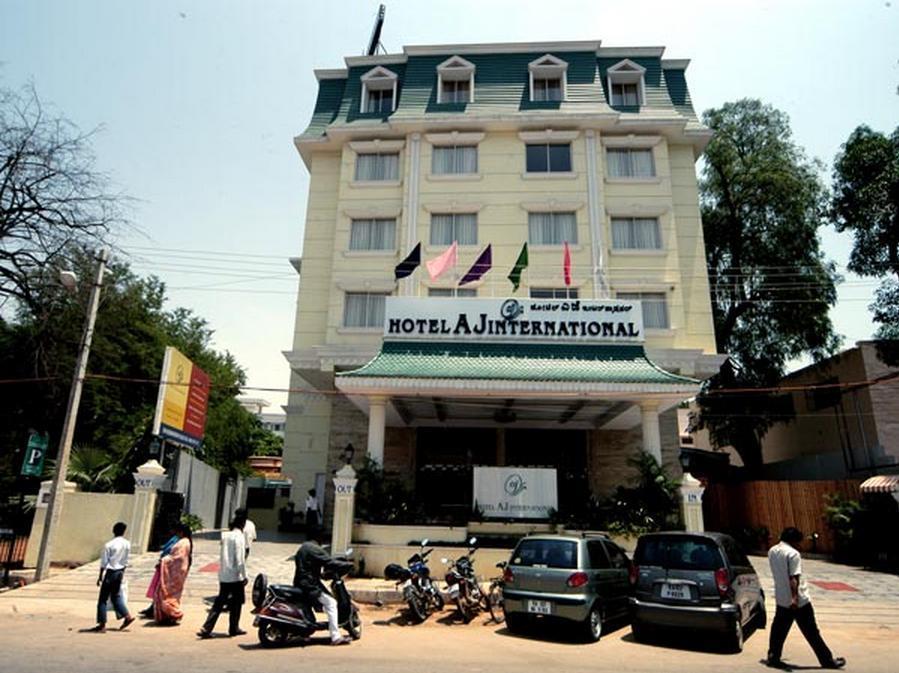 Hotel Aj International Bangalore Exterior foto